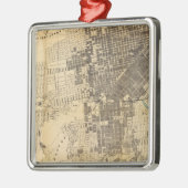 バンクロフトの公式ガイドマップ メタルオーナメント (左)