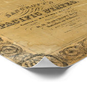 バンクロフトの太平洋州の地図 ポスター (角)