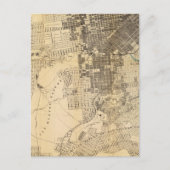 バンクロフト公式ガイドサンフランシスコ地図 ポストカード (正面)