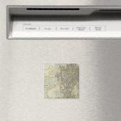 バンクロフト公式サンフランシスコ市地図 マグネット (インサイチュ (食洗機))