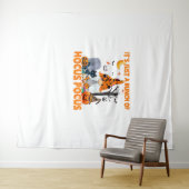 バンクースポッカスパンプキン格言こうもり怖い猫 タペストリー (インサイチュ(横))