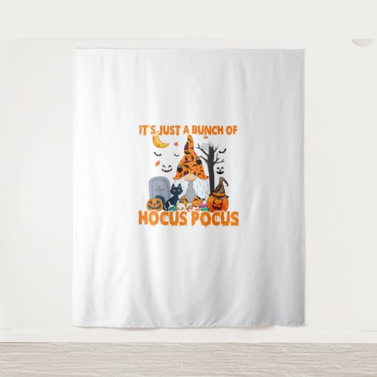 バンクースポッカスパンプキン格言こうもり怖い猫 タペストリー (正面)