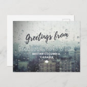 バンクーバーからの挨拶 ポストカード (正面/裏面)