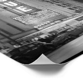 バンクーバーのスポットライトで夜のヴォーグ劇場 ポスター (角)