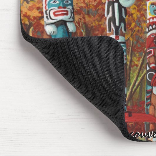 バンクーバーのマウスパッドの記念品のバンクーバーの芸術のギフト マウスパッド (コーナー)