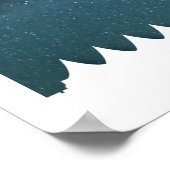 バンクーバーの夜のスカイライン – ポスター (角)