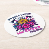 バンクーバーの消防士は献身を称える ラウンドペーパーコースター (アングル)