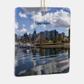 バンクーバーの美しい日,紀元前 セラミックオーナメント (右)