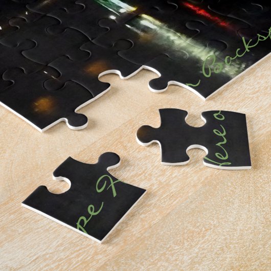 バンクーバーの記念品のパズルのバンクーバーのスカイラインのパズル ジグソーパズル (側面)