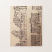 バンクーバーの記念品のパズルのバンクーバーGastownのギフト ジグソーパズル (縦)