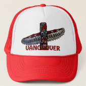 バンクーバーは紀元前に記念品の帽子及びトラック運転手の帽子をおおいます キャップ (正面)