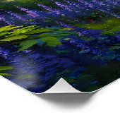 バンクーバーアイランドインスパイア自然デジタルアート ポスター (コーナー)