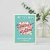 バンクーバーアイランドブリティッシュコロンビア州カナダのはがき ポストカード (スタンド正面)