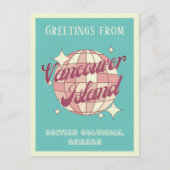 バンクーバーアイランドブリティッシュコロンビア州カナダのはがき ポストカード (正面)