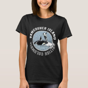 バンクーバーアイランドBCカナダOrca Wheres Adventure K Tシャツ