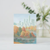 バンクーバーアートハガードバンクーバートーテムポールペイント ポストカード (スタンド正面)