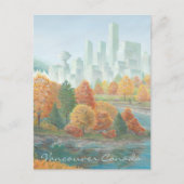 バンクーバーアートハガードバンクーバートーテムポールペイント ポストカード (正面)