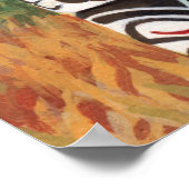 バンクーバーアートプリントバンクーバートーテムポール絵画ズ ポスター (角)