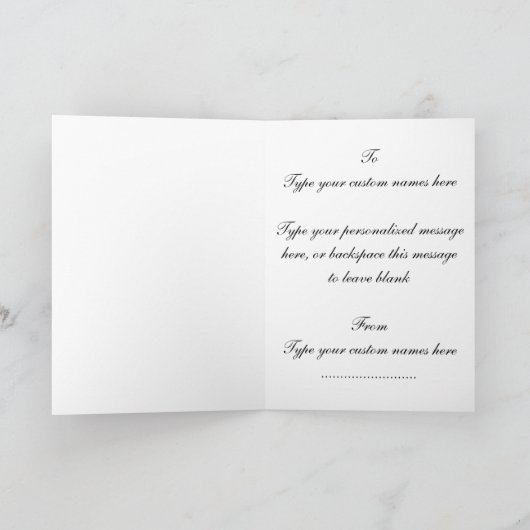 バンクーバーウィンターカードプリントカナダスーベニア カード (内部)