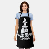 バンクーバーエプロンバンクーバースーベニアエプロン エプロン (着用した状態)