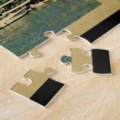 バンクーバーカナダのヴィンテージ旅行 ジグソーパズル (側面)