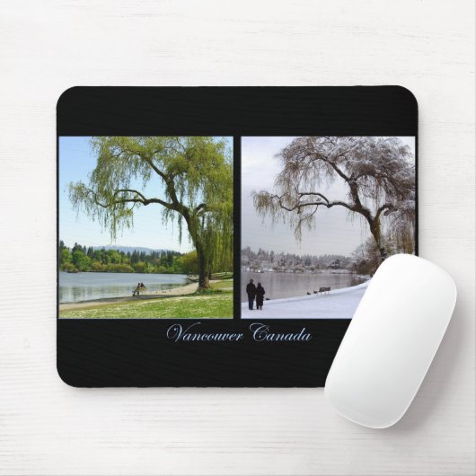 バンクーバーカナダの記念品のマウスパッドはギフトに味をつけます マウスパッド (マウス)