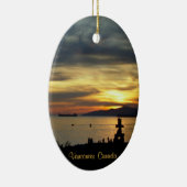 バンクーバーカナダオーナメントカスタムバンクーバーギフト セラミックオーナメント (右)