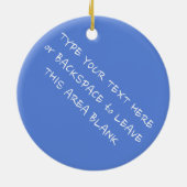 バンクーバーカナダオーナメントパーソナライズされたお土産 セラミックオーナメント (裏面)