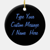 バンクーバーカナダオーナメントペルソナライズバンクーバー セラミックオーナメント (裏面)