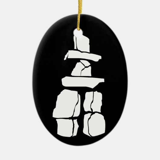 バンクーバーカナダオーナメント土産装飾 セラミックオーナメント (正面)