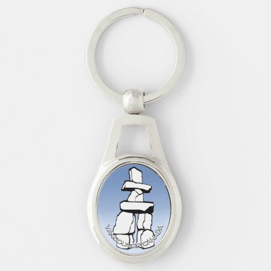 バンクーバーカナダキーチェーンバンクーバーお土産 キーホルダー (正面)