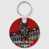 バンクーバーカナダキーチェーンバンクーバーお土産 キーホルダー (正面)