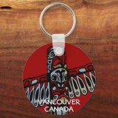 バンクーバーカナダキーチェーンバンクーバーお土産 キーホルダー (正面)