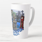 バンクーバーカナダコーヒーカップマグカップ&グラス カフェラテマグ (右アングル)