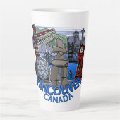 バンクーバーカナダコーヒーカップマグカップ&グラス カフェラテマグ (正面)
