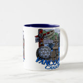 バンクーバーカナダコーヒーカップマグ&グラス ツートーンマグカップ (正面右)