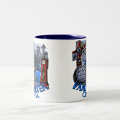 バンクーバーカナダコーヒーカップマグ&グラス ツートーンマグカップ (中央)