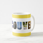 バンクーバーカナダシティトラベルフォト コーヒーマグカップ (正面右)