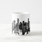 バンクーバーカナダスカイラインBW コーヒーマグカップ (中央)