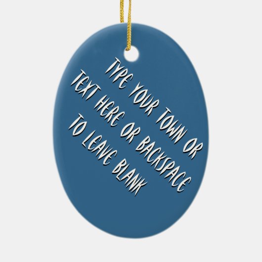 バンクーバーカナダトーテムポールオーナメントお土産 セラミックオーナメント (裏面)