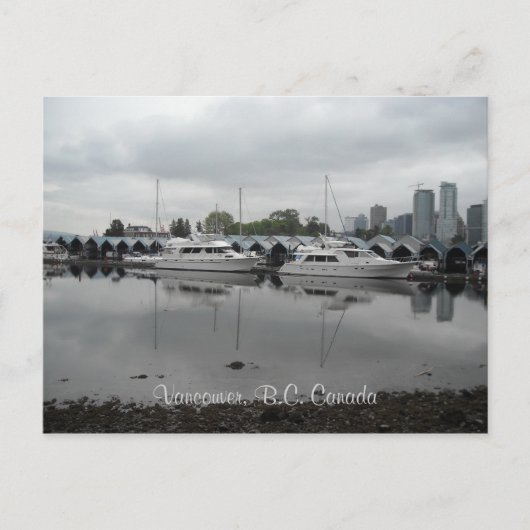 バンクーバーカナダボート ポストカード (正面)