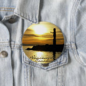 バンクーバーカナダ土産ボタントーテムポールアート 缶バッジ (インサイチュ)