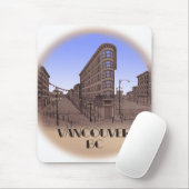 バンクーバーカナダ土産マウスパッドガスタウンギフト マウスパッド (マウス)