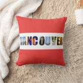 バンクーバーカナダ旅行写真 クッション (ブランケット)