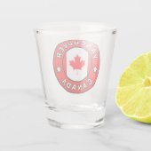 バンクーバーカナダ ショットグラス (裏面)