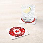 バンクーバーカナダ スクエアペーパーコースター (インサイチュ)