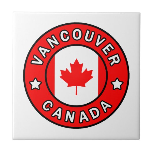 バンクーバーカナダ タイル (正面)