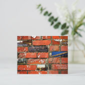 バンクーバーカナダ：ブリックウォール ポストカード (スタンド正面)