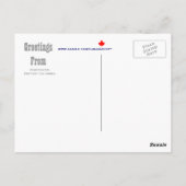 バンクーバーカナダ ポストカード (裏面)