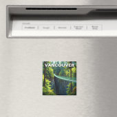 バンクーバーカピラーノサスペンションブリッジトラベル マグネット (インサイチュ (食洗機))